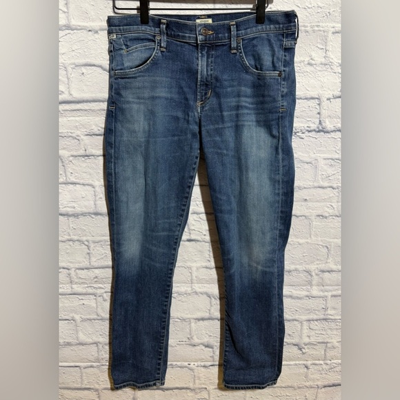 Citizens Of Humanity Denim - Citizens of Humanity Premium Vintage Cropped Blue Jeans, Size 28